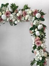 Dusty Pink Flower garland, Mauve Flower garland, Pink Floral Garland, Mauve Wedding garland
